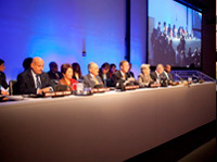 Kommission für Frieden und Dialog zwischen den Kulturen. UN Hauptquartier, New York