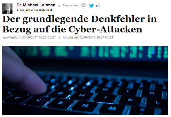 Der grundlegende Denkfehler in Bezug auf die Cyber-Attacken