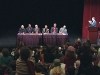 Michael Laitman ( second from left) participates on a panel at a meeting of the World Wisdom Council.