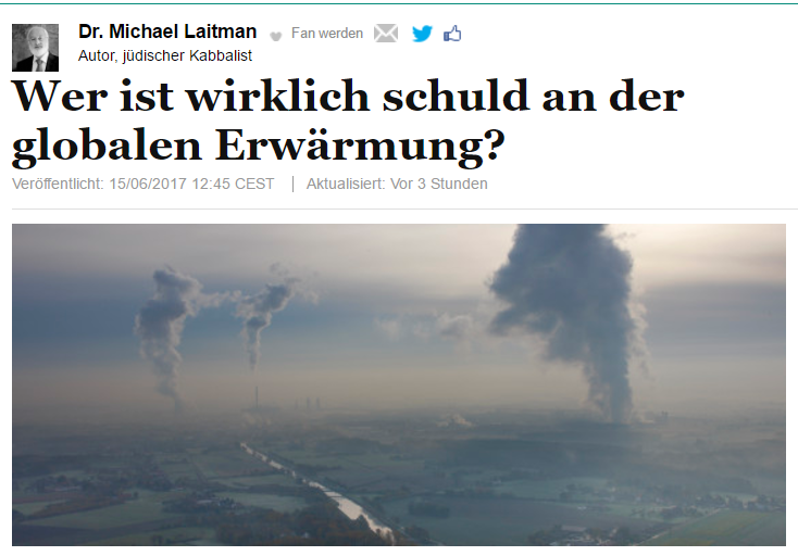 Wer ist wirklich schuld an der globalen Erwärmung?