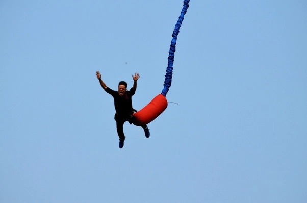 bungee jumping emociones deportes de riesgo miedo