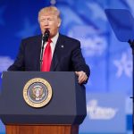 Presidente de los Estados Unidos Donald J. Trump en CPAC 2017 Crédito: Michael Vadon