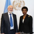 Meeting with Dr. Asha-Rose Migiro