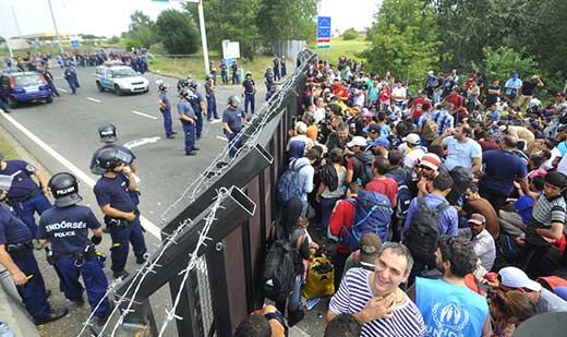 мигранты Европа