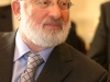 Michael Laitman serves on a panel of speakers in Russia